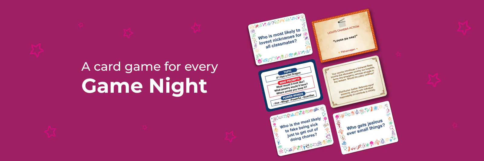 A card game for every Game Night